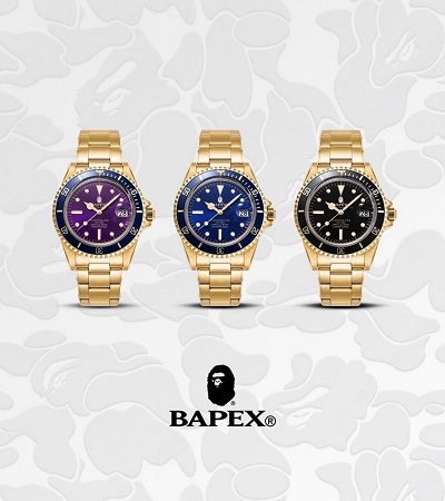 BAPE TYPE 1 BAPEX 金手錶 20220917發售