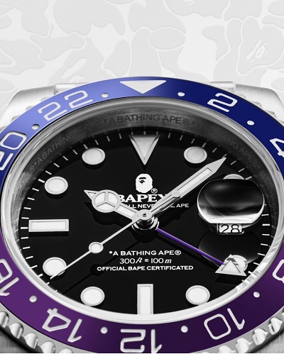 A BATHING APE BAPE TYPE 2 BAPEX經典配色手錶 20230429發售