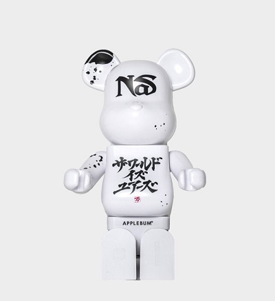 BE@RBRICK × NAS × APPLEBUM BE@RBRICK庫柏力克熊1000%-上野日貨潮流代購