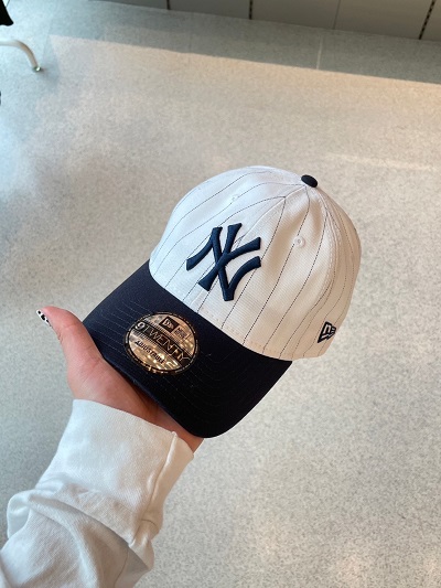 YANKEE x MOMA x NEW ERA JAPAN 直線條聯名洋基老帽-GS小蜜